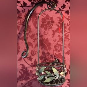 PartyLite Garden Lights Hanging Candle Holder Retired NIB